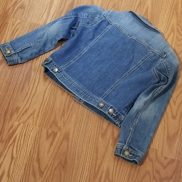 Lands‎ end jean jacket 7/8 - Picture 4 of 6
